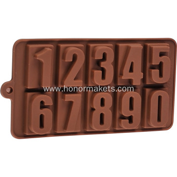 Silicone Number Cake Mold